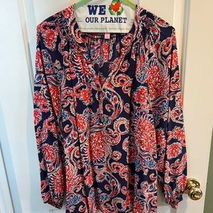 Lilly Pulitzer Elsa Silk Top